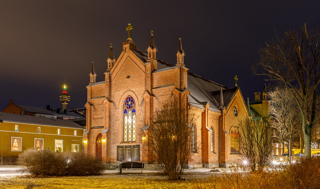IMG_0508HDR Finlaysonin kirkko. Finlayson church is uniqu… Flickr