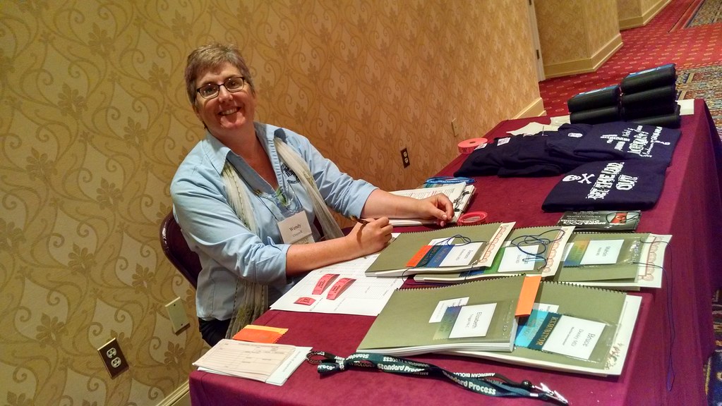 Reg Desk Executive Director Wendy Chappell, MBA holds down… Flickr