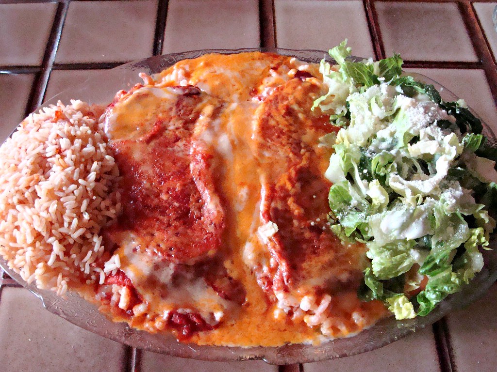 Enchilada de Camarones From Tio Pepe on the Drive Flickr