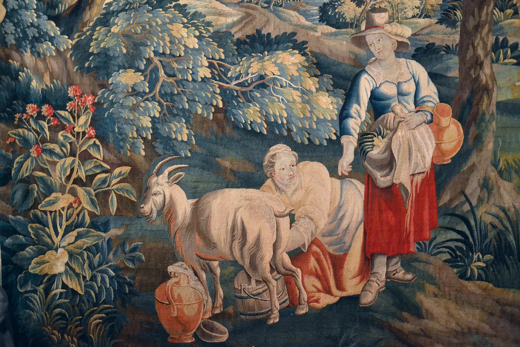 Flemish Tapestry "The tapestries in the 'Salon of the Tape… Flickr