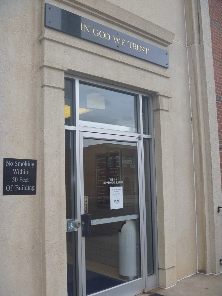 Entrance, Anderson County Courthouse, August 20,2015 Flickr