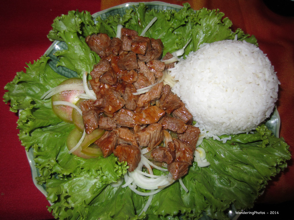 Beef Loc Lac Stir Fry Beef in Oyster Sauce with Steamed … Flickr