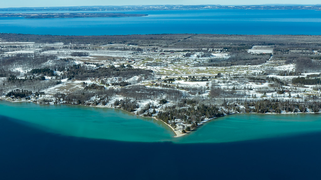 Torch Lake You can see the East & West Grand Traverse Bay … Flickr