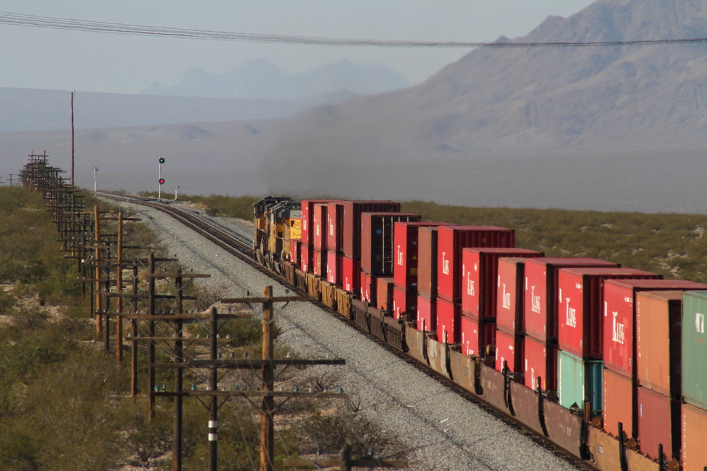 E Primm Blvd, Primm, NV 1 September 2015 EMD SD70ACe UP 84… Flickr