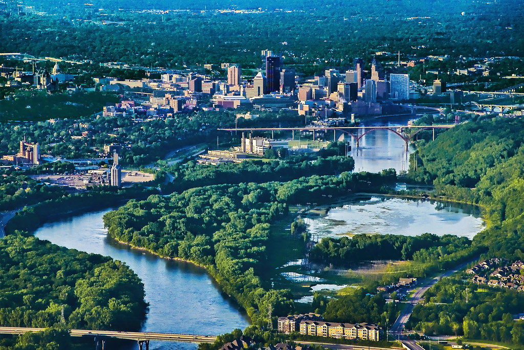The skyline of Saint Paul, Minnesota, U.S.A. Saint Paul is… Flickr