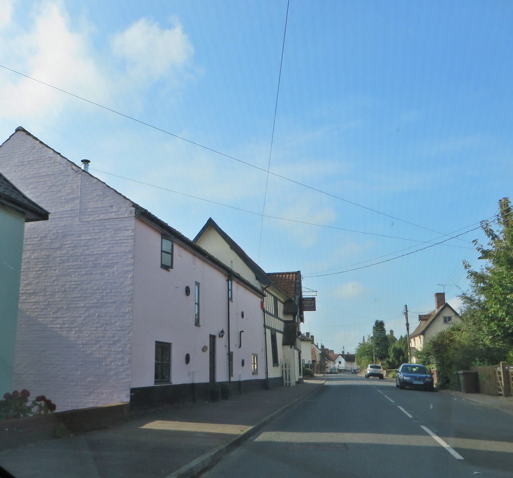 Brockdish Norfolk Kings head pub Brockdish Norfolk jmc4 Church