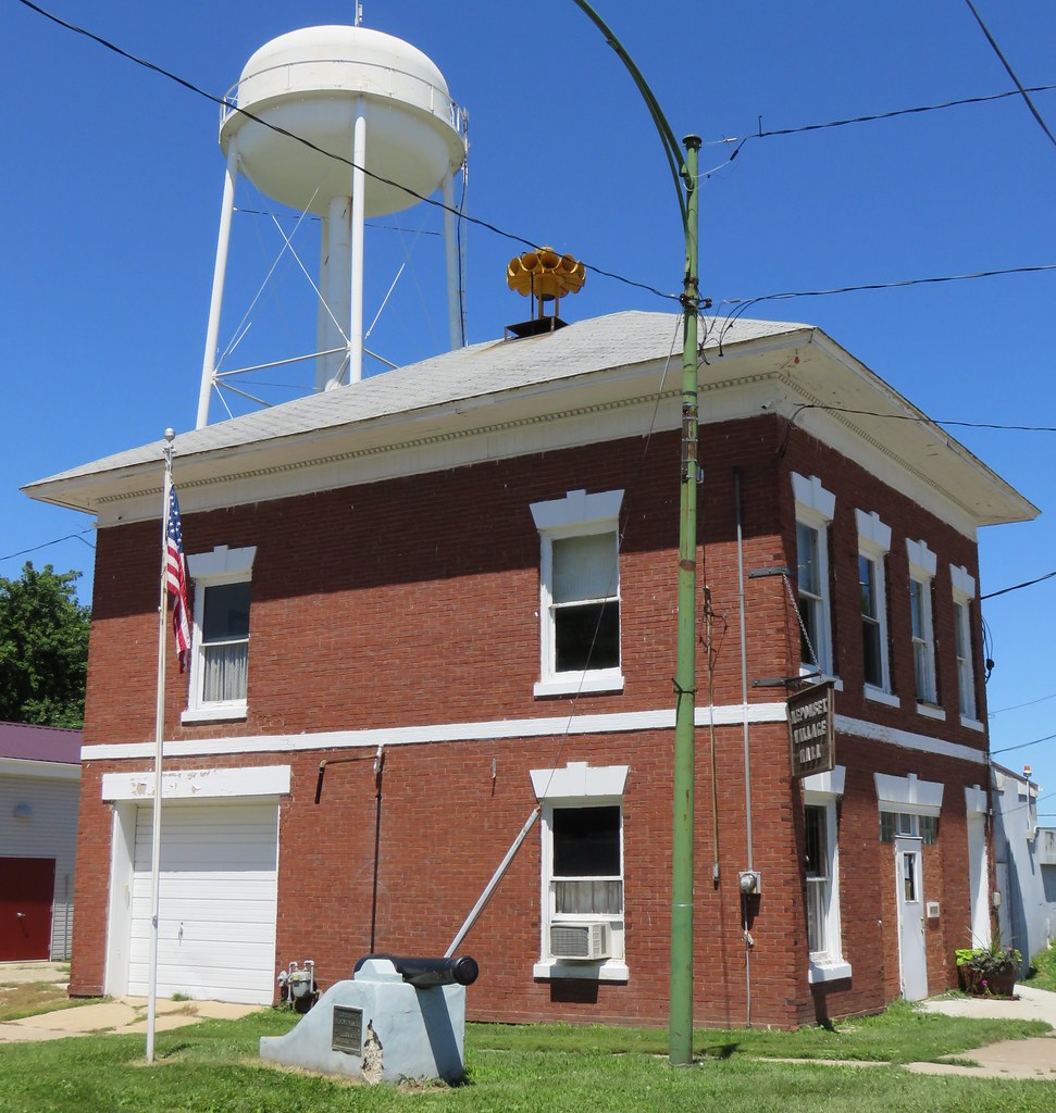 Neponset, Illinois Village Hall Neponset is located in sou… Flickr