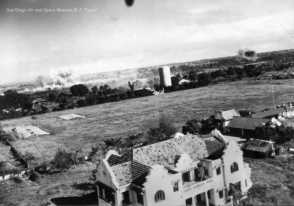 Nichols Field being bombed by the Americans, Manila, Phili… Flickr