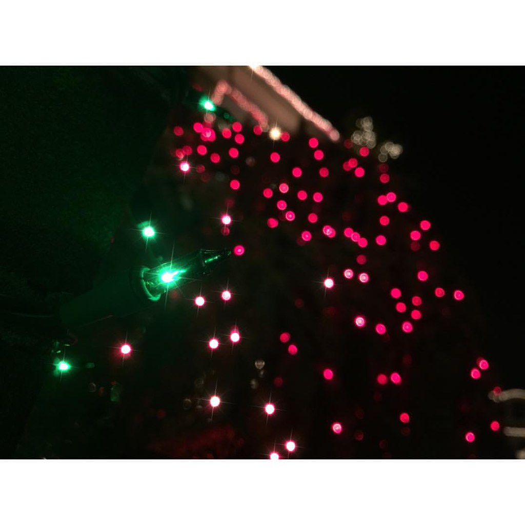 Christmas lights display ️🌲🎄 christmas christman2015 … Flickr