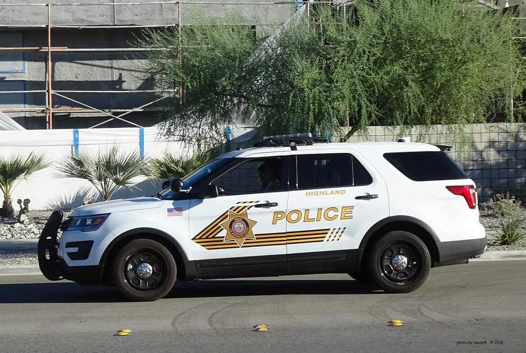 Highland CA Police contract service from San Bernardino C… Flickr