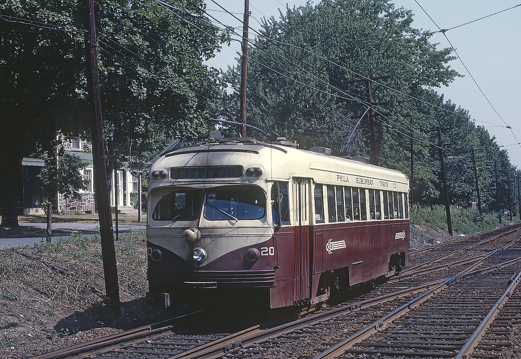 PSTC 20 (PCC) at Drexel Hill, PA on combined MediaSharon … Flickr