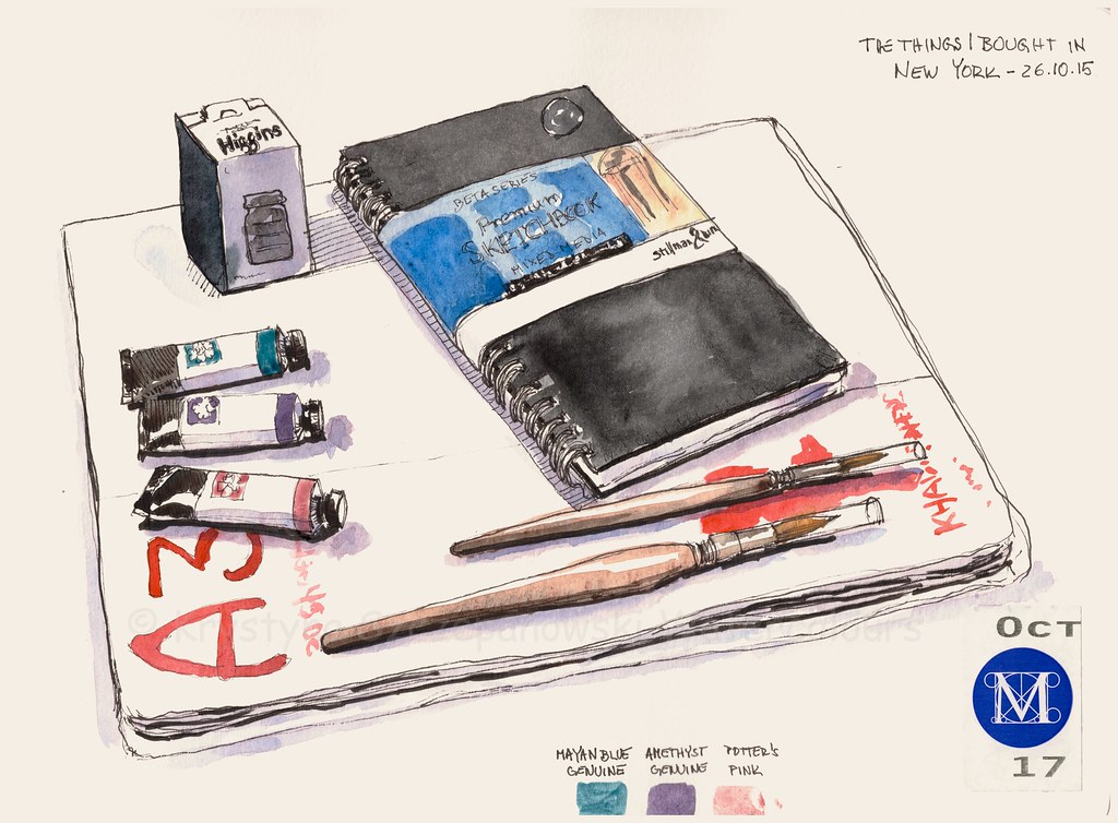 Art supplies New York I had to restrain myself to what I r… Flickr