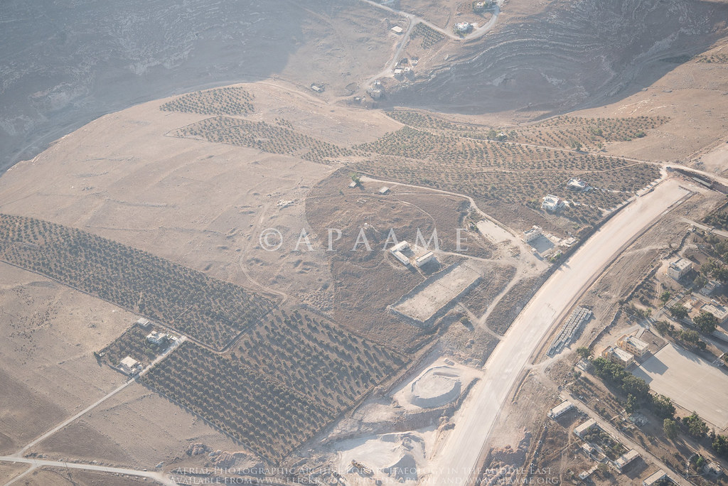 Khirbet elButm APAAME_20151001_REB0136.jpg Aerial Photographic Archive for Archaeology in