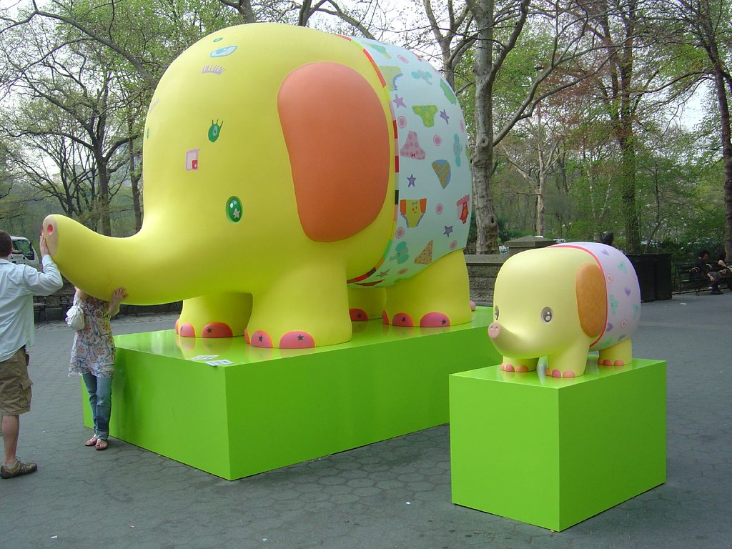 Japanese Elephants Part of the new show in NYC curated by … Flickr