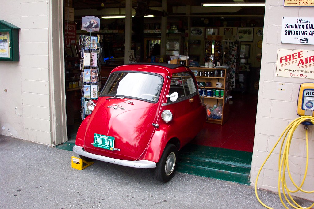Isetta Hemmings Gas Station Bennington, VT Bluejacket Flickr