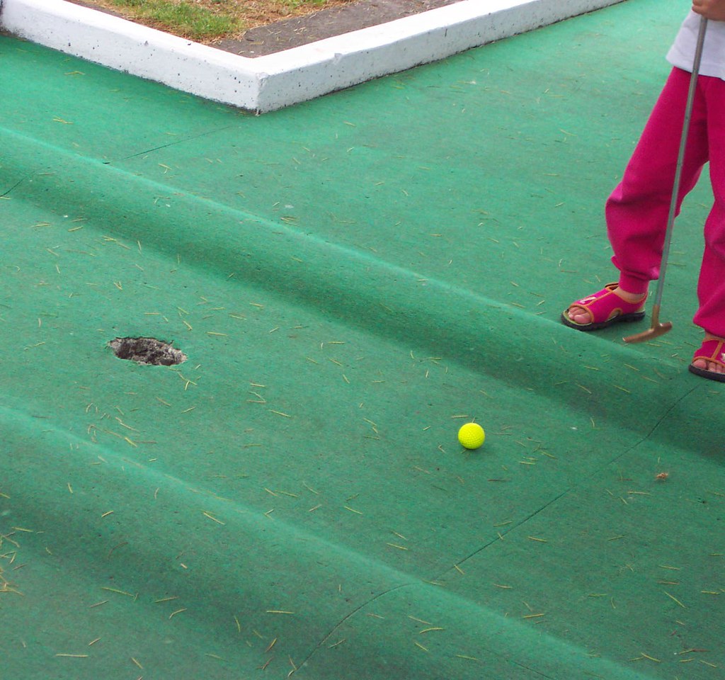 Approaching the Green at the Masterton Miniputt Flickr