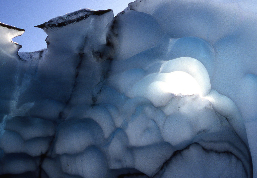 melting millennia a glacial ice cave slowly melts in the s… Steve