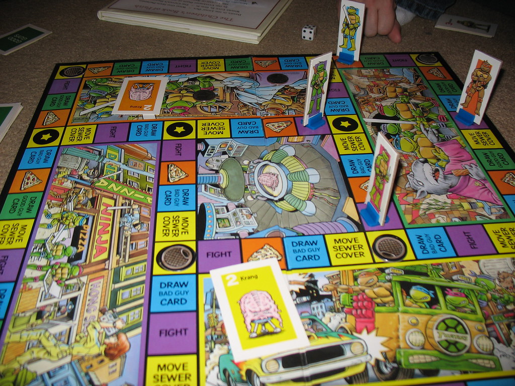 The Teenage Mutant Ninja Turtles Board Game Jared Cherup