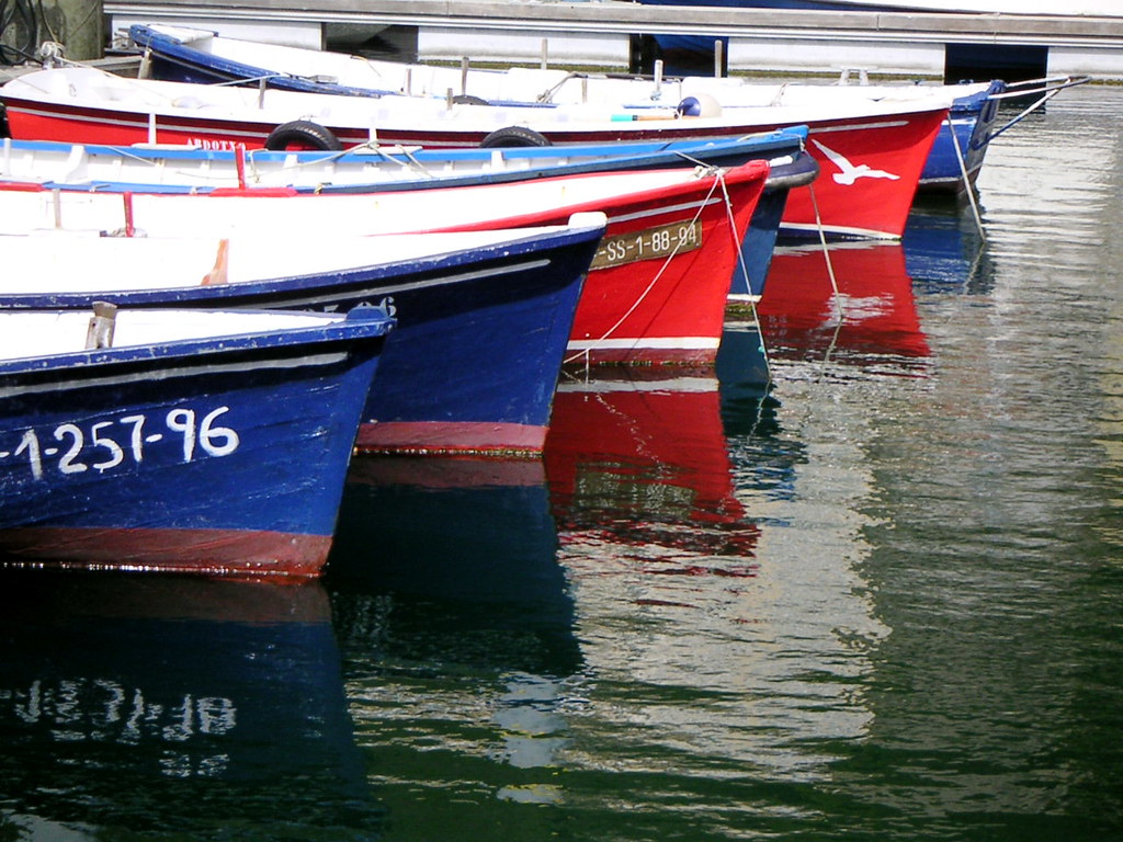 Atlantic fishing boats These photos are taken in the charm… Flickr