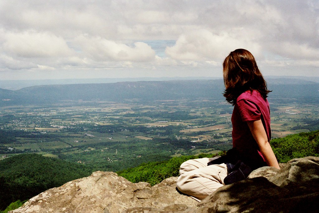 Enjoying ..the view toward the city of Luray from one of t… Flickr