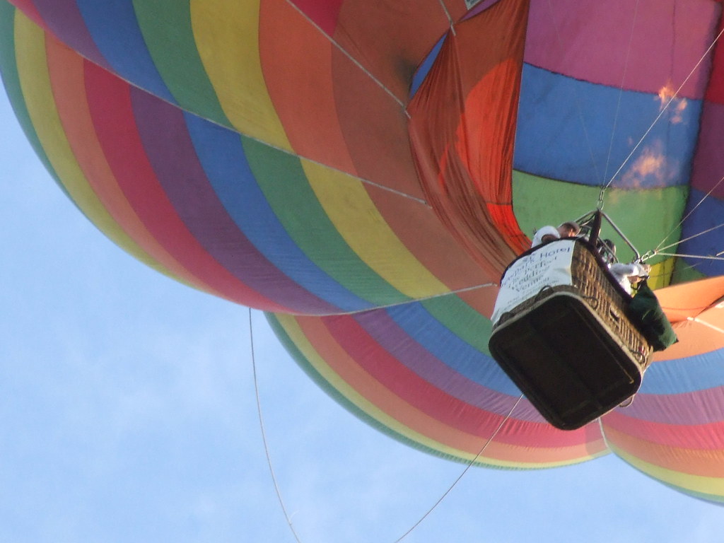 Hot Air Balloon Hot Air Balloons Kilkenny Castle June 2006… aoife