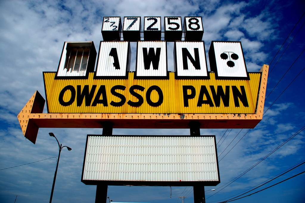 owasso pawn | I am in Oklahoma for a conference. Loved this … | Flickr