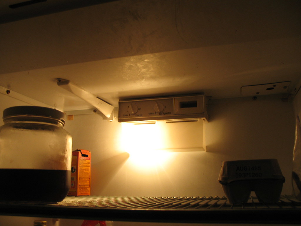 Fridge Scrambled eggs and suntea anyone? Tom Henderson Flickr