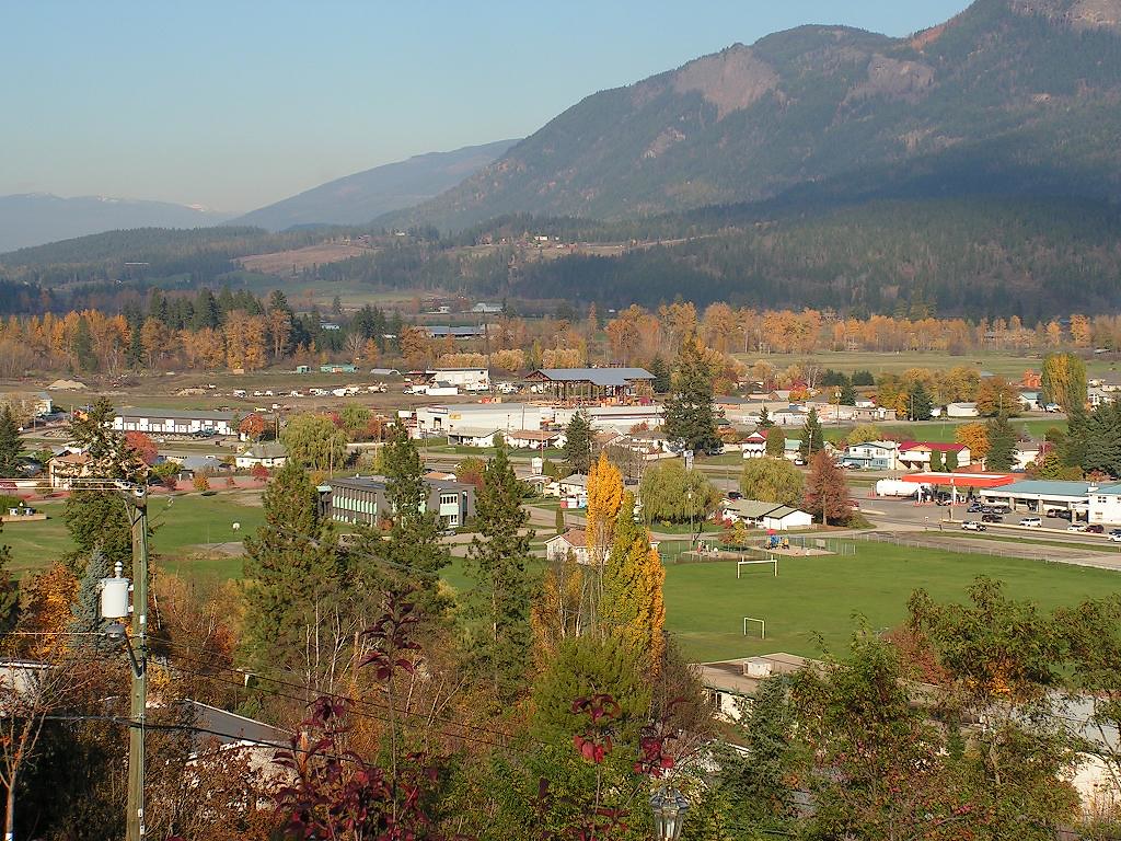 Enderby Looking north from Enderby, B.C. K and G Johnson Flickr