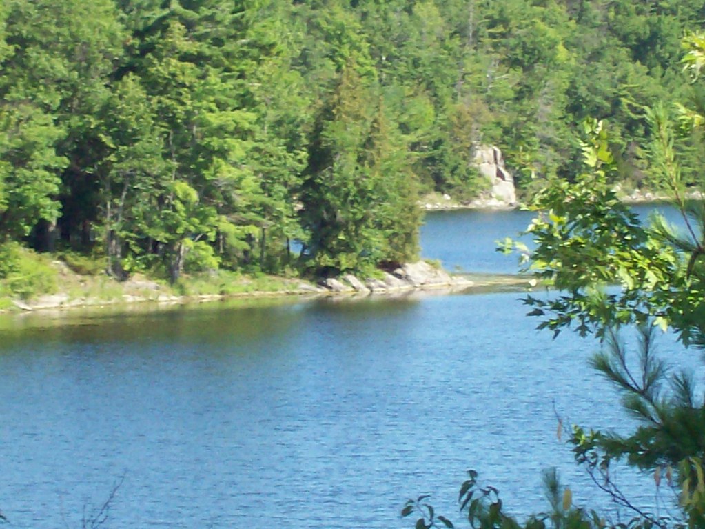 Red Horse Lake View from rocks by the Honeymoon suite of S… Flickr