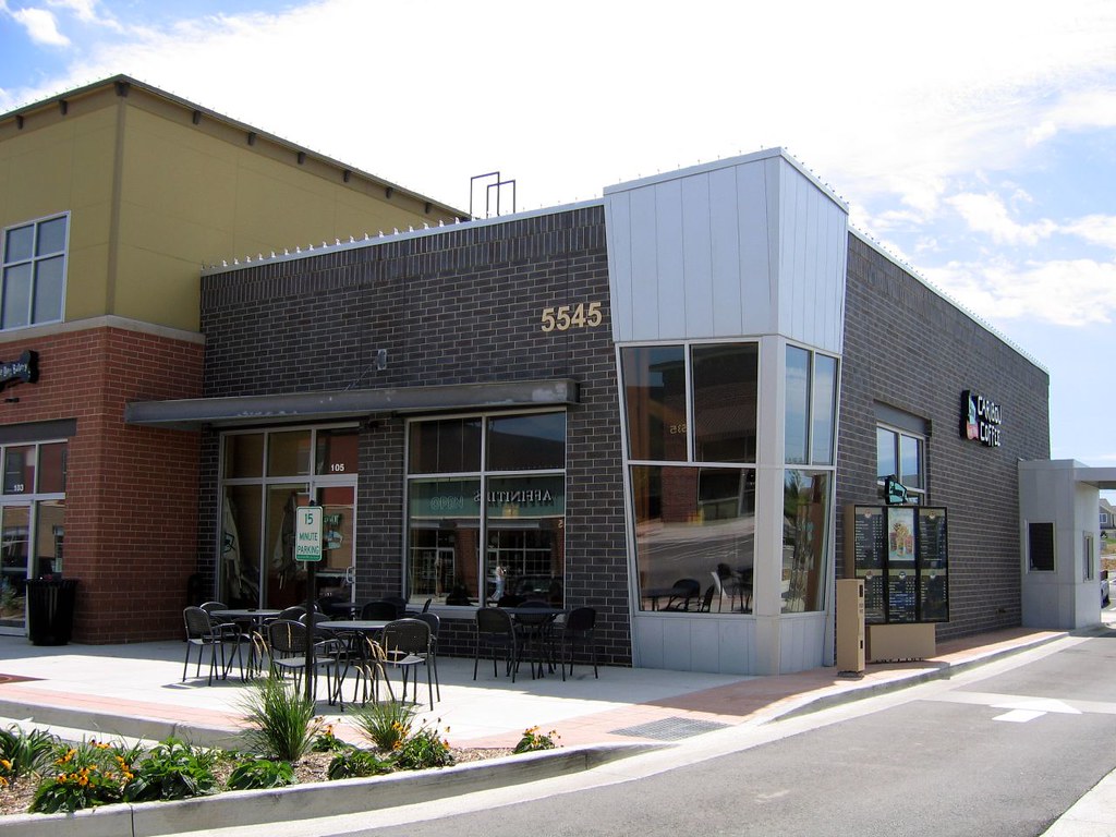 Caribou Coffee, Iowa This is one of the most modern feelin… Flickr