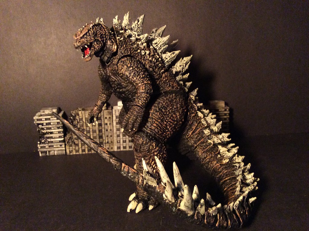 Sh monsterarts custom Godzilla 2014 FreedomGreen Flickr