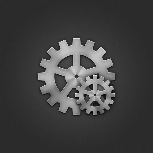 Gears This design is obviously inspired by the settings ic… Flickr