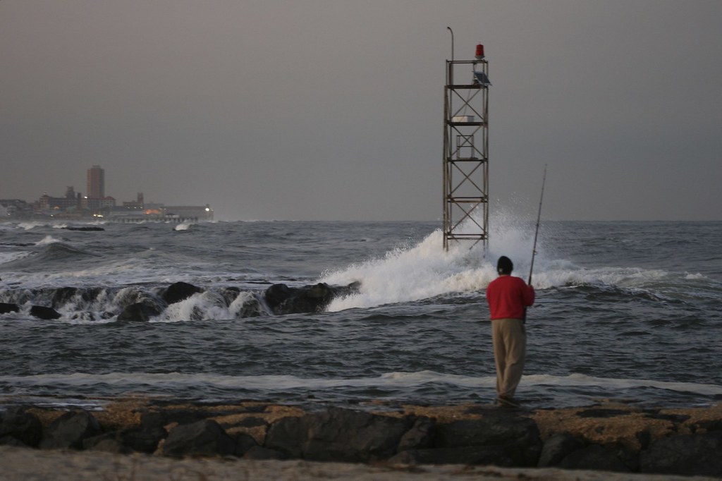 Jetty Casting Shark River Inlet Belmar, NJ withUibelong Flickr