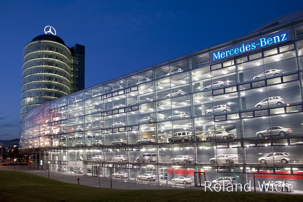 Munich Mercedes Benz Building Roland Wich Flickr
