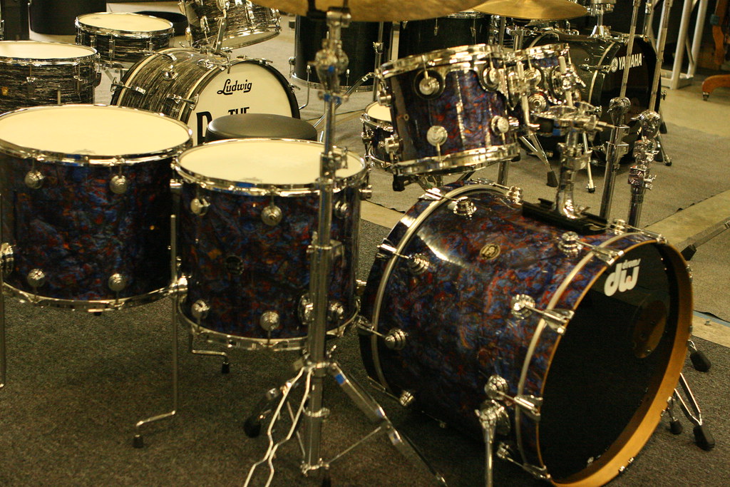 DW Electric Blue Bergsten Music Flickr