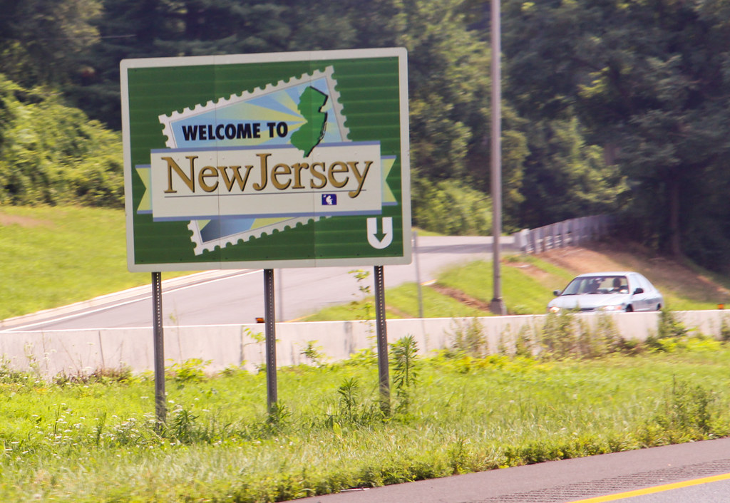 to new jersey. Pennsylvania New Jersey state lin… Flickr