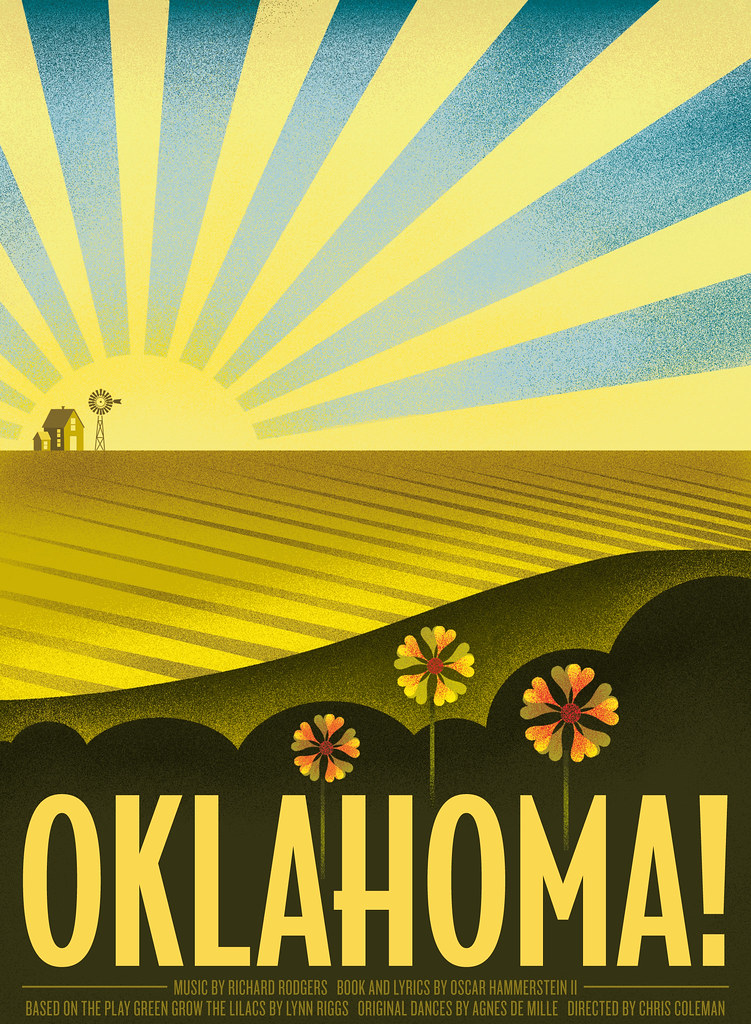 Oklahoma! Design by Julia McNamara; Art direction by Micha… Flickr