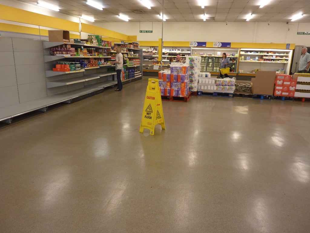 Interior Of Netto at Hillsborough This building opened