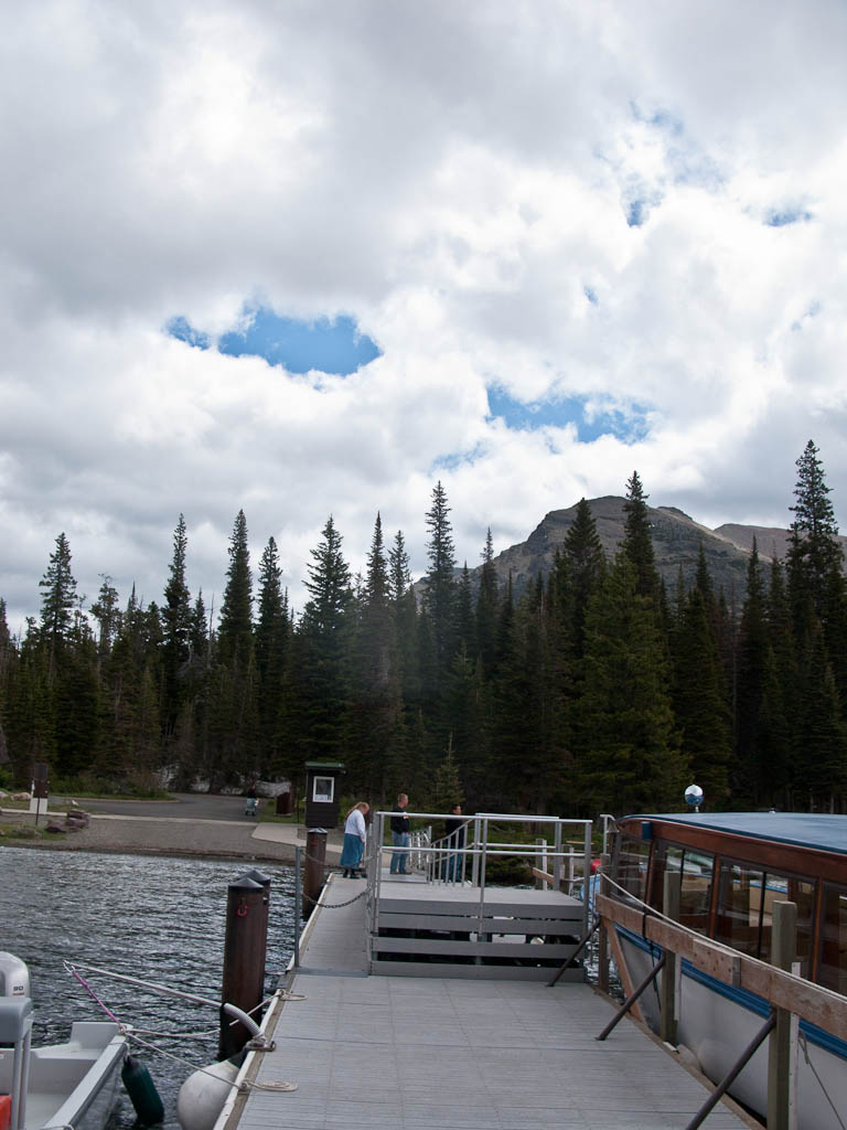 Two Medicine Lake The view from the dock on Two Medicine L… Flickr