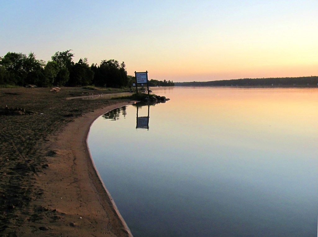 Sunrise at Balsam Lake Provincial Park Beach a photo on Flickriver