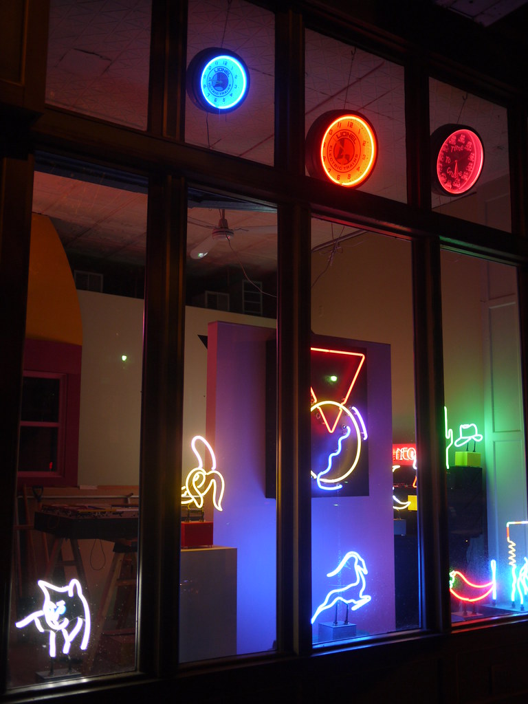 Neon Manufacturer Neon signs in Pittsburgh. the justified sinner