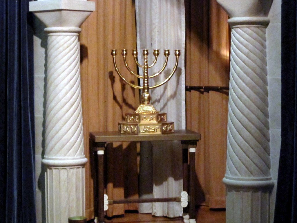 Golden Menorah in the the Royal Arch Chapter Room of the G… Flickr