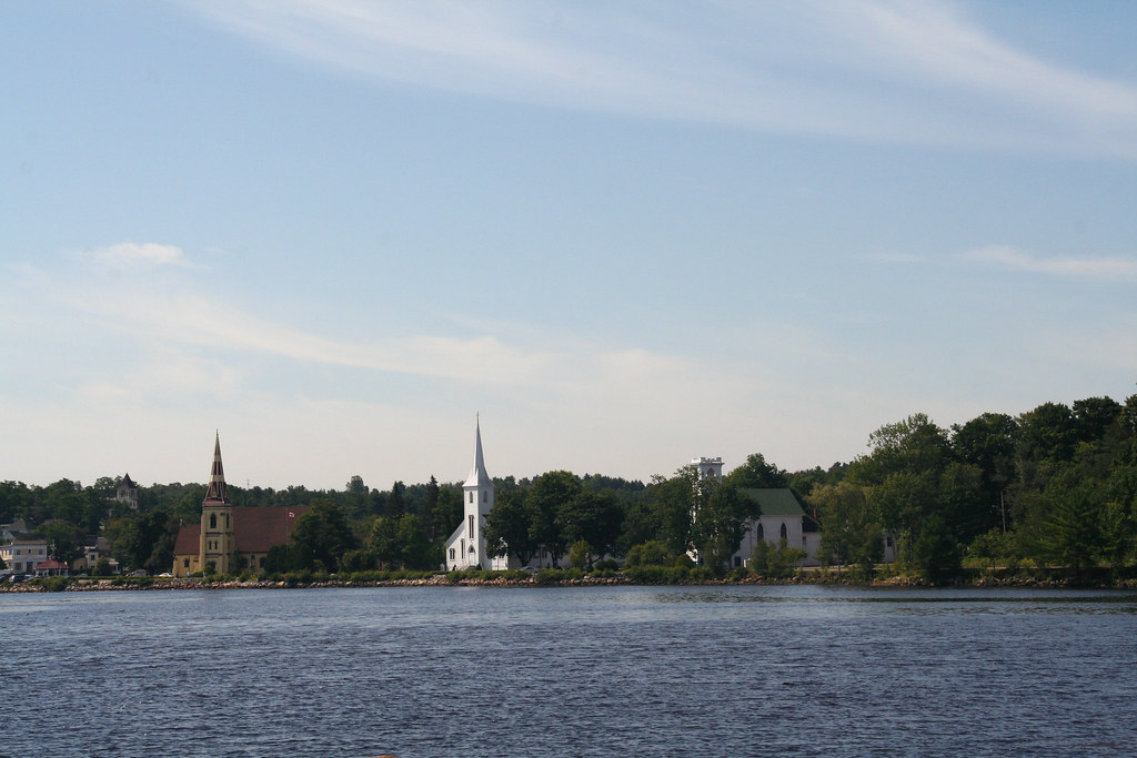 Mahone Bay 01 When you enter Mahone Bay, the first thing y… Flickr