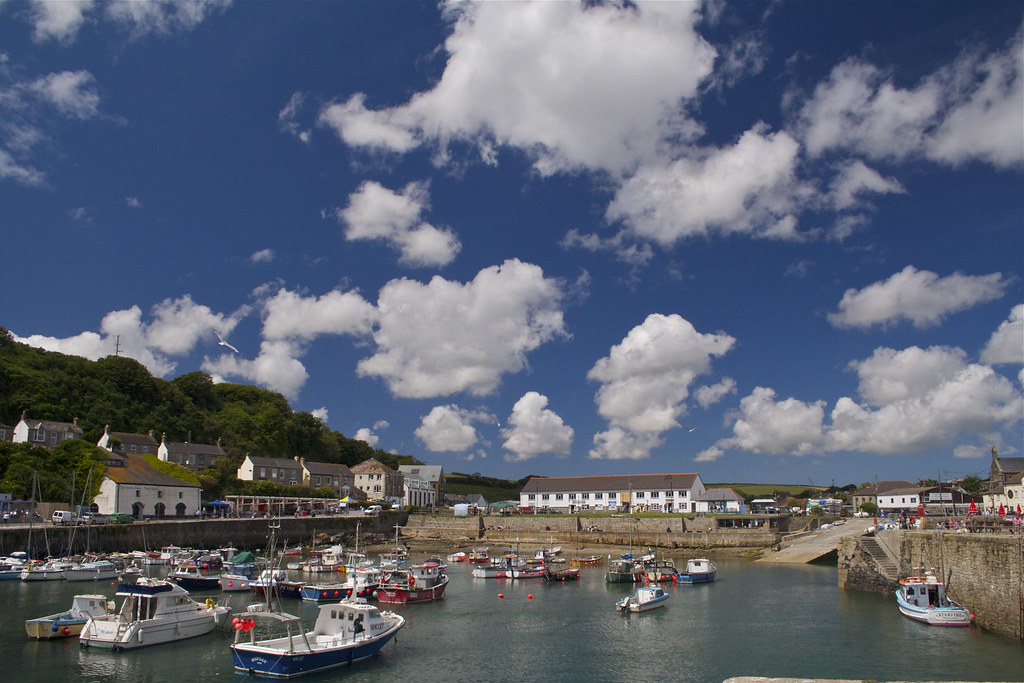 Beautiful day in Porthleven Porthleven, Cornwall, England … Flickr