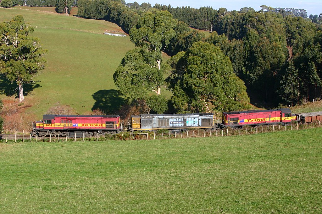 Trains In Tasmania 200920622004 near Ridgley The retur… Flickr