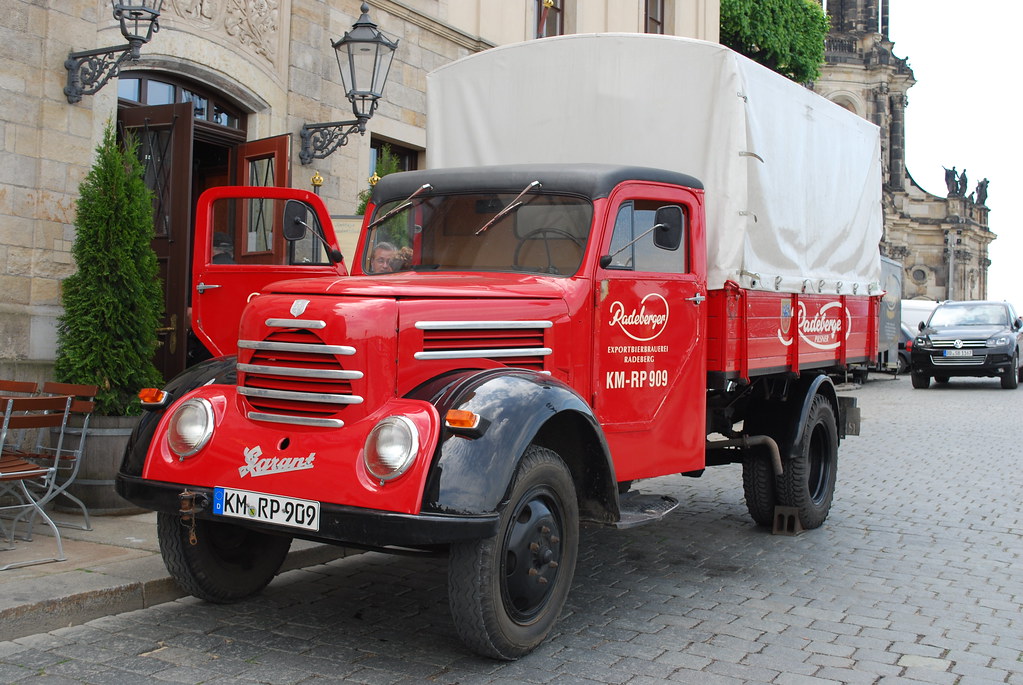 Germany Dresden Garant Truck Front Nearside Am Terrassen… Flickr