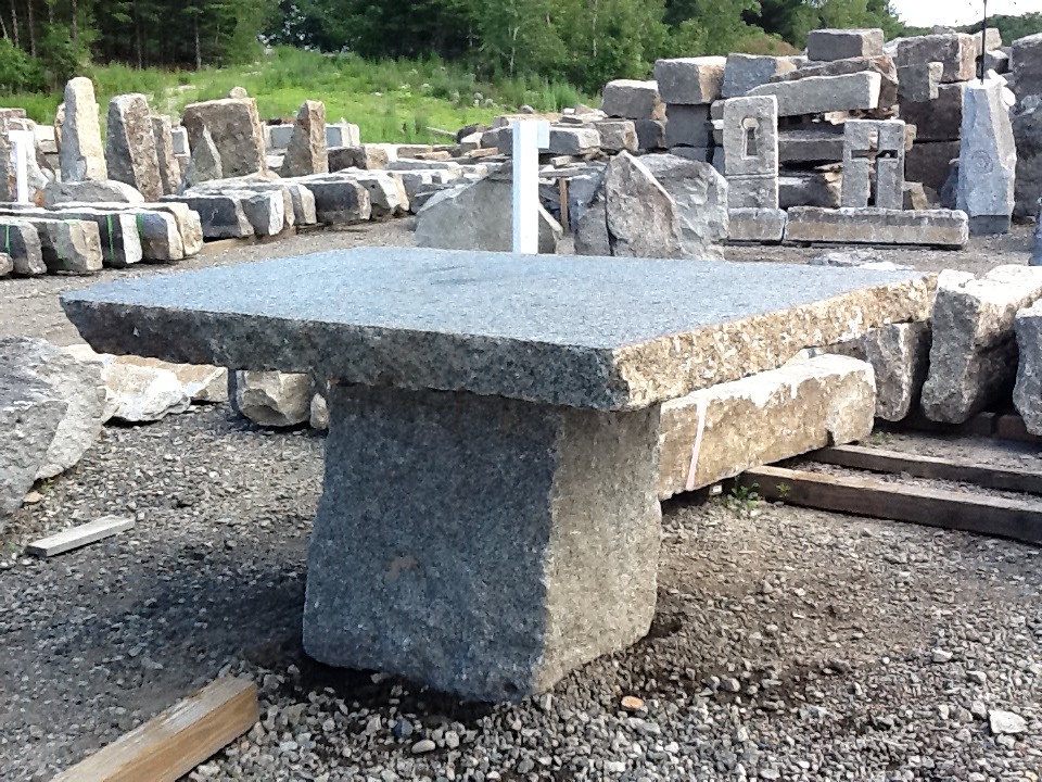 Antique Granite Tables Antique Granite Table made from rec… Flickr