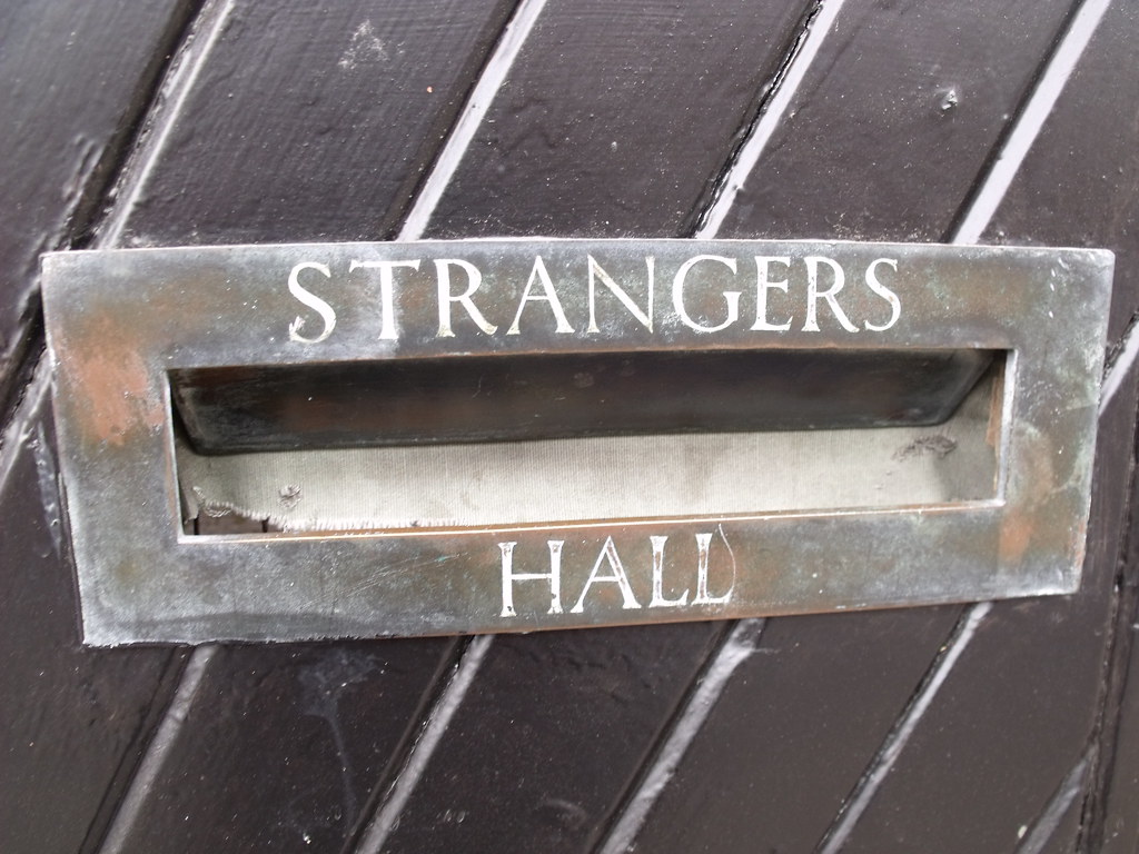 Strangers' Hall Charing Cross, Norwich letter box Flickr