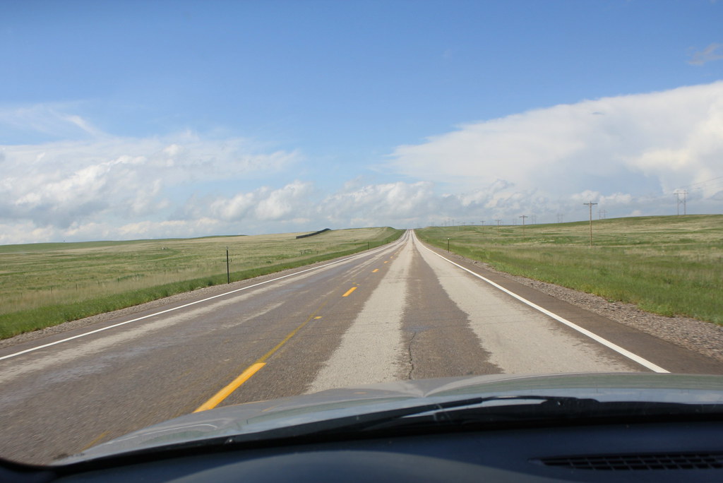 The desolation between Casper and Gillette. WY259 North Amanda
