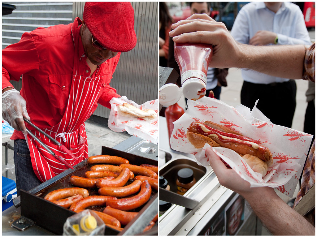 Big Apple Hot Dogs The best hot dogs in London, down on Ol… Simon